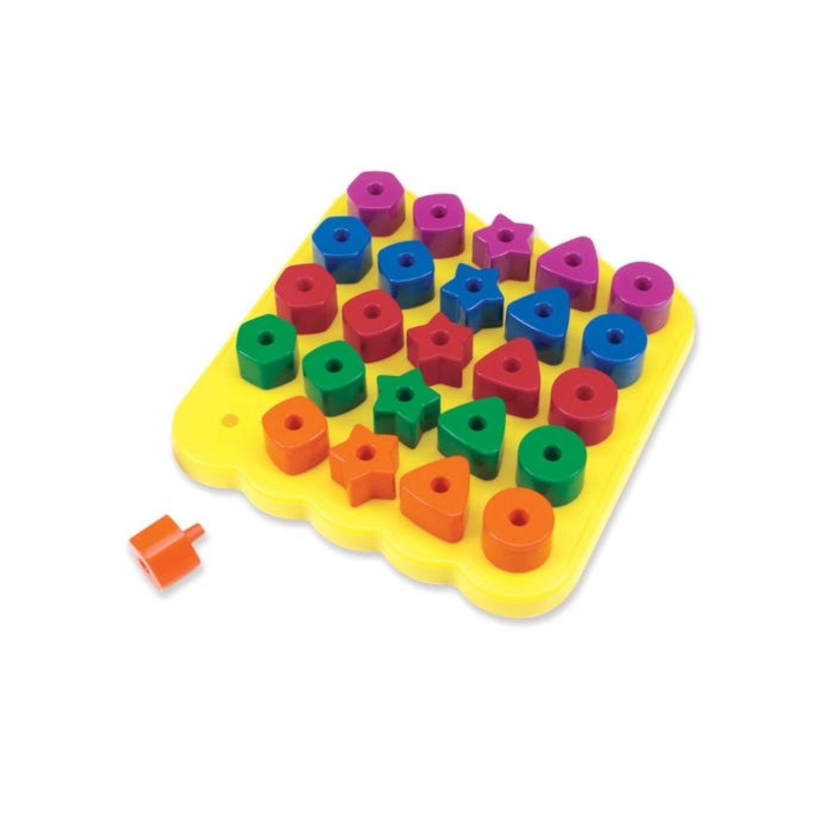 LEARNING RESOURCES INC Stacking Shapes Pegboard
