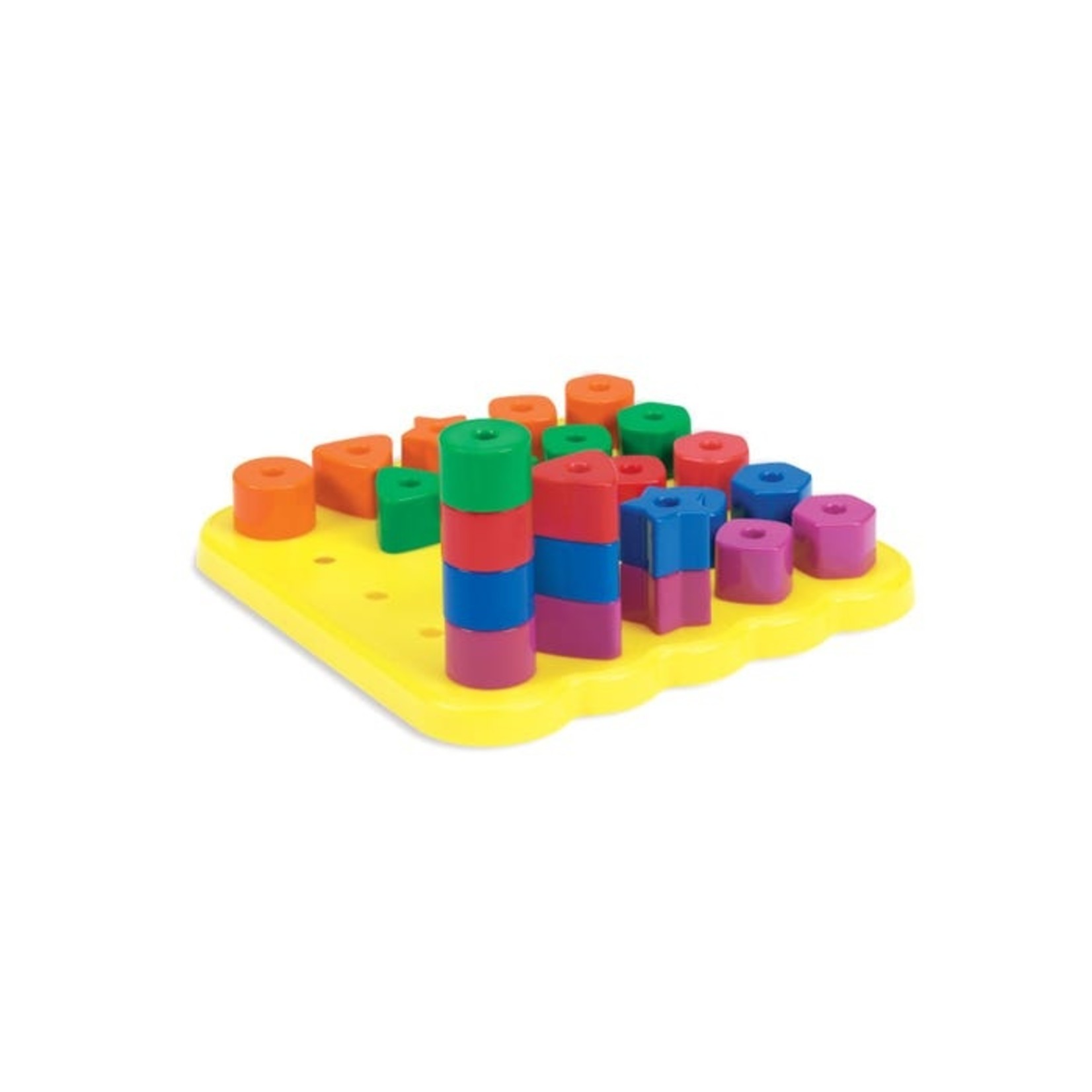 LEARNING RESOURCES INC Stacking Shapes Pegboard