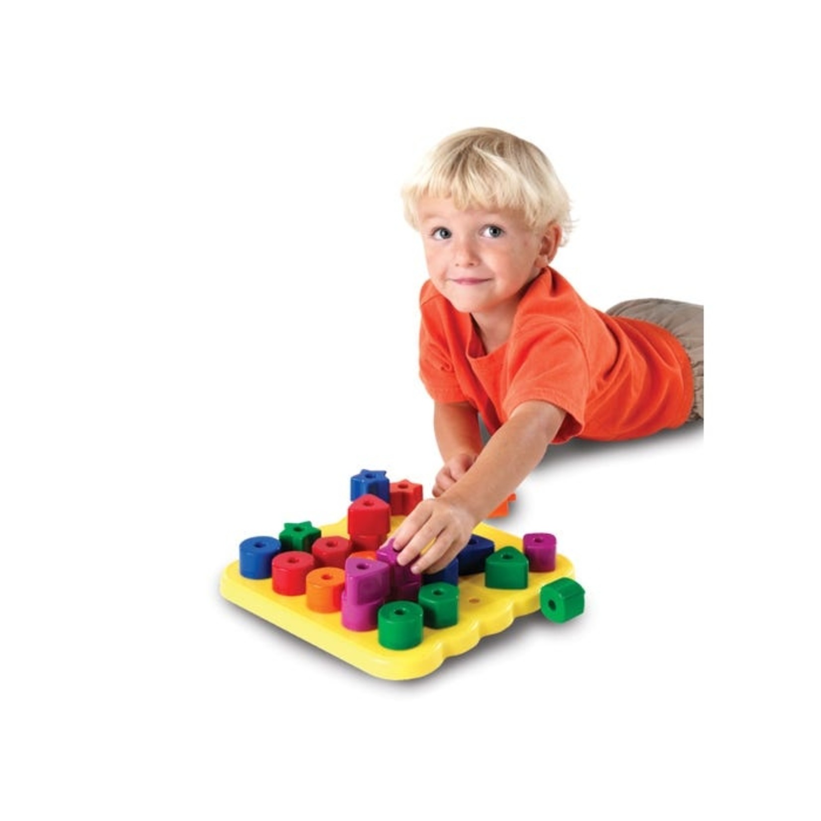 LEARNING RESOURCES INC Stacking Shapes Pegboard