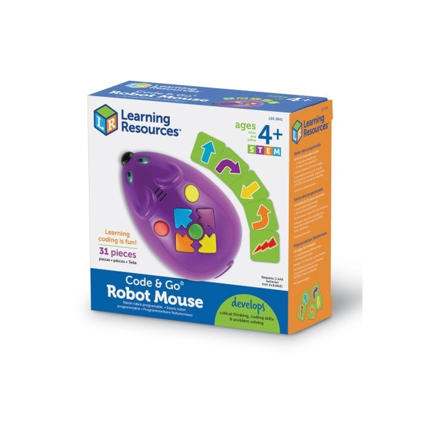 LEARNING RESOURCES INC Code & Go® Robot Mouse