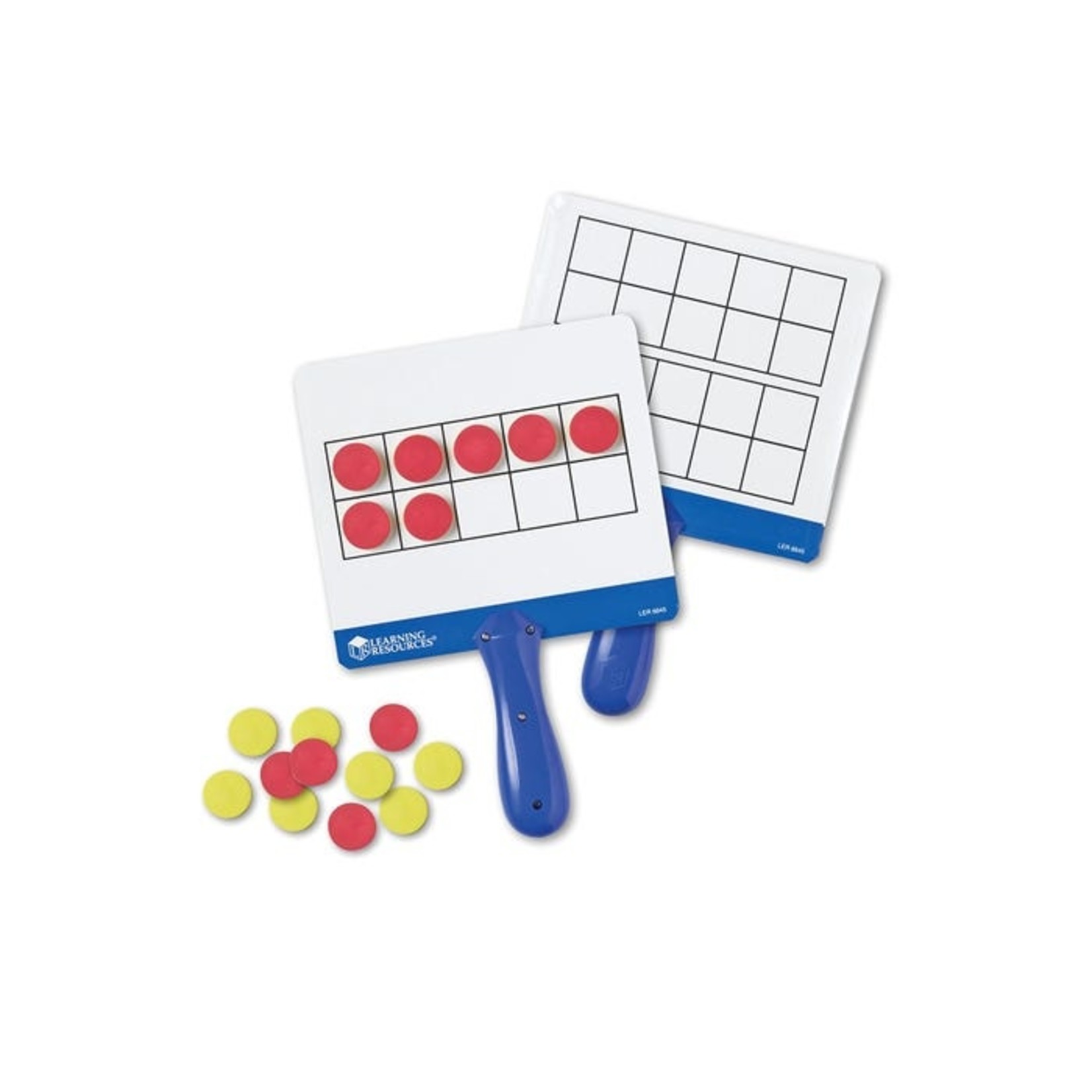 LEARNING RESOURCES INC Magnetic Ten Frame Boards (Set of 4)