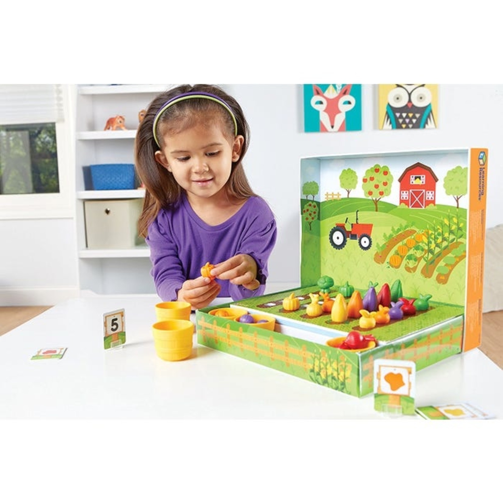 LEARNING RESOURCES INC Veggie Farm Sorting Set