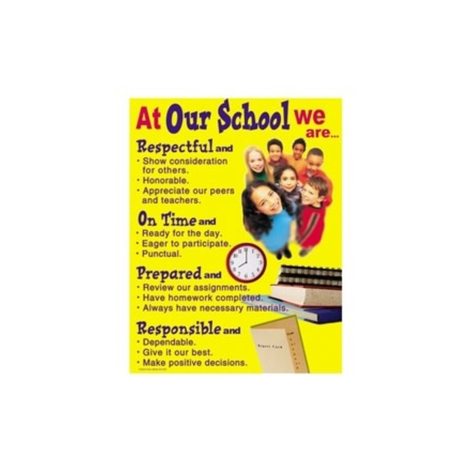 CARSON DELLOSA PUBLISHING CO Character Education Chart Grade 4-8