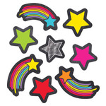 CARSON DELLOSA PUBLISHING CO School Girl: Stars - Stars and Starbursts Shape Stickers