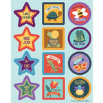 CARSON DELLOSA PUBLISHING CO Nature Explorers Motivators Motivational Stickers