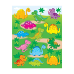 CARSON DELLOSA PUBLISHING CO Dinosaurs Shape Stickers