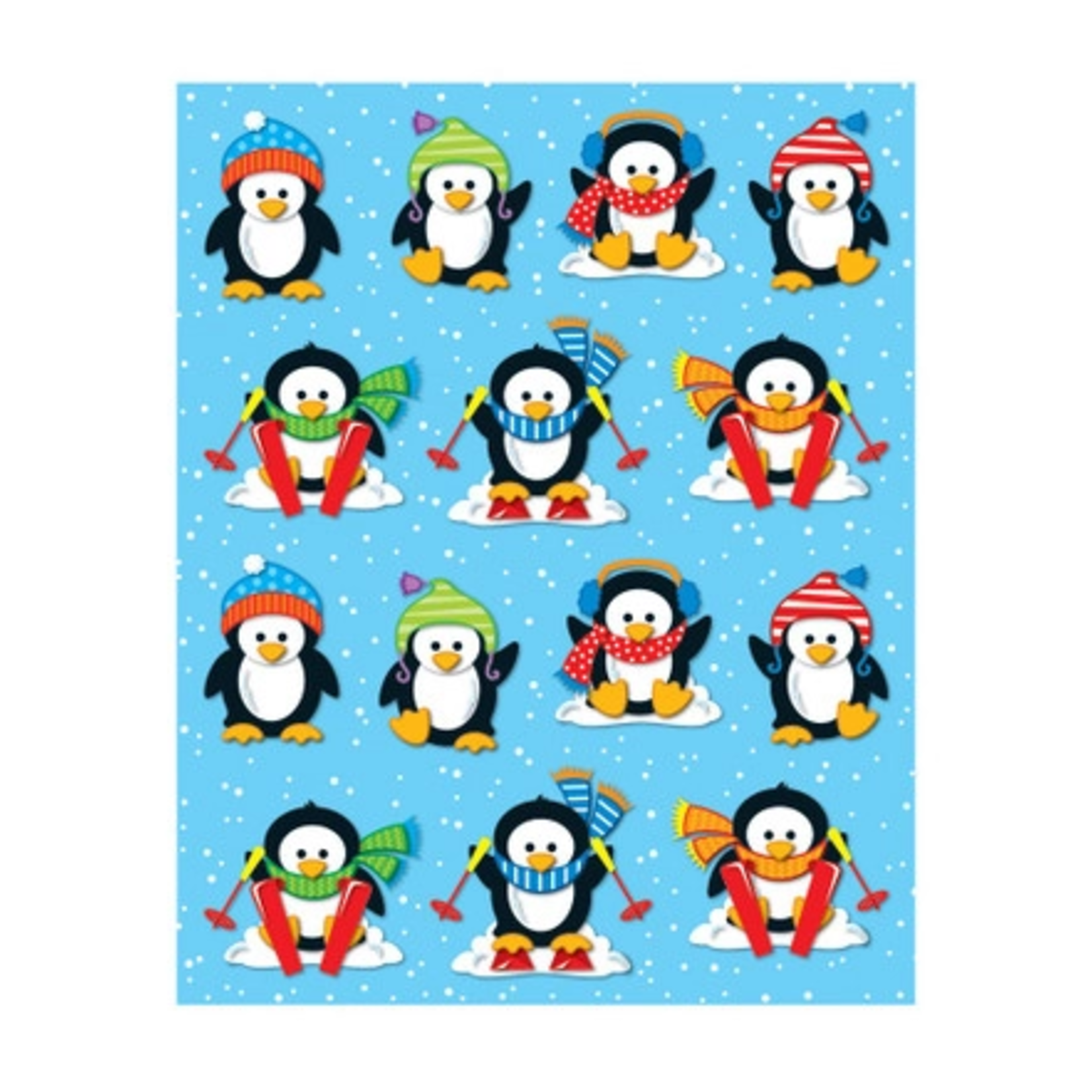 CARSON DELLOSA PUBLISHING CO Penguins Shape Stickers