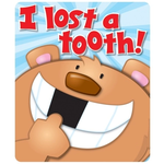 CARSON DELLOSA PUBLISHING CO I Lost a Tooth Motivational Stickers
