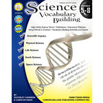 CARSON DELLOSA PUBLISHING CO Science Vocabulary Building Resource Book Grade 5-8