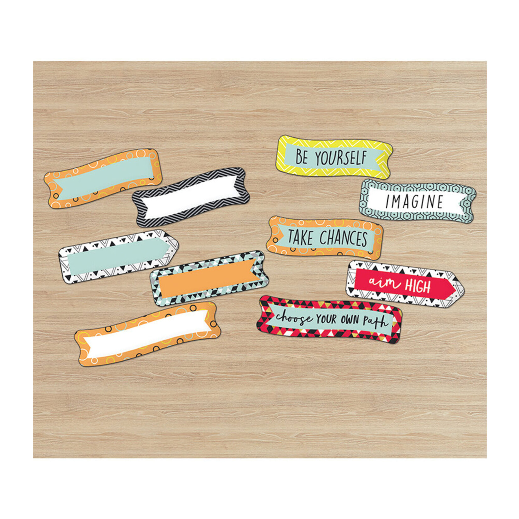 CARSON DELLOSA PUBLISHING CO Aim High Banners Mini Cut-Outs