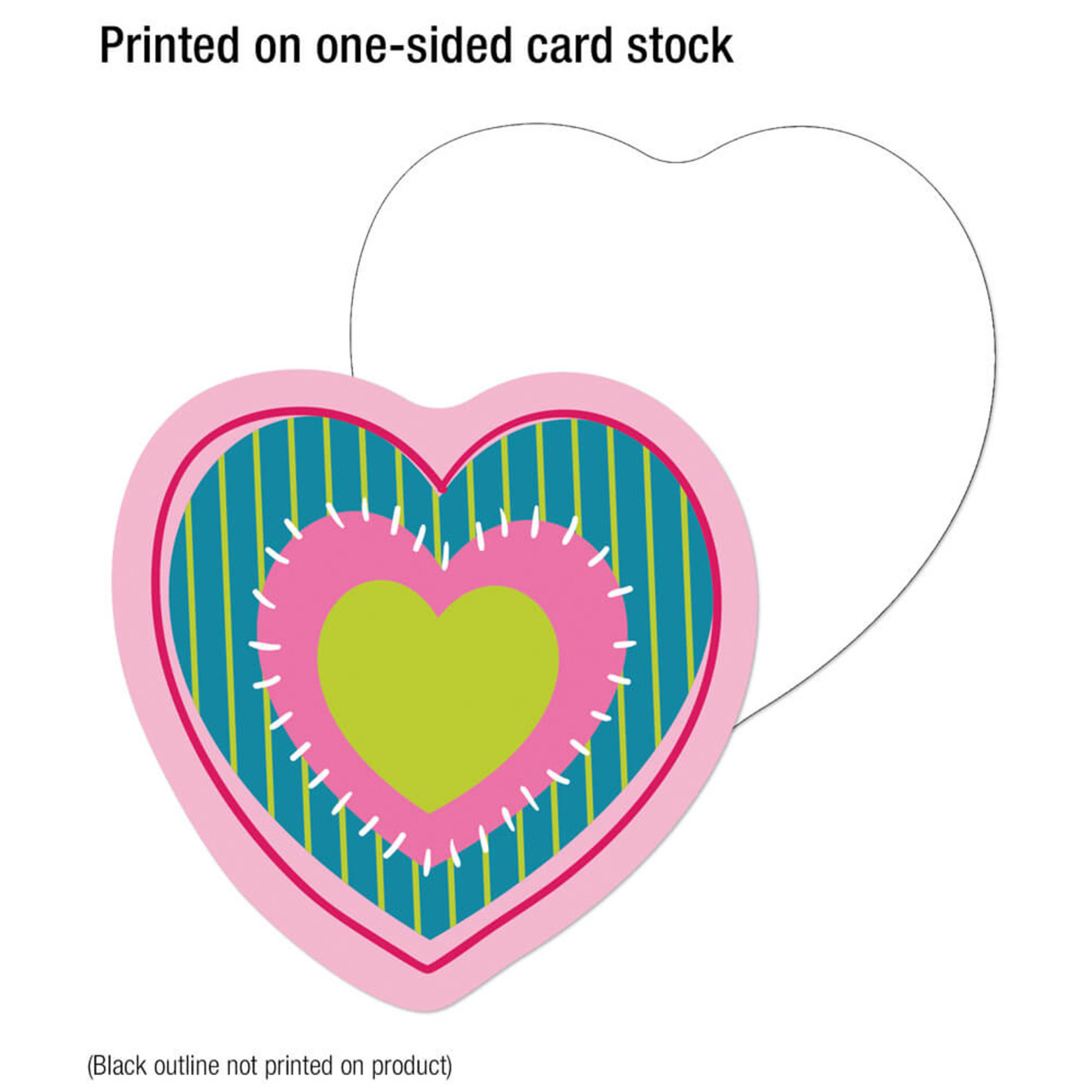 CARSON DELLOSA PUBLISHING CO Hearts Mini Cut-Outs