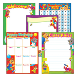TREND ENTERPRISES INC Classroom Basics Playtime Pals™ Learning Charts Combo Pack