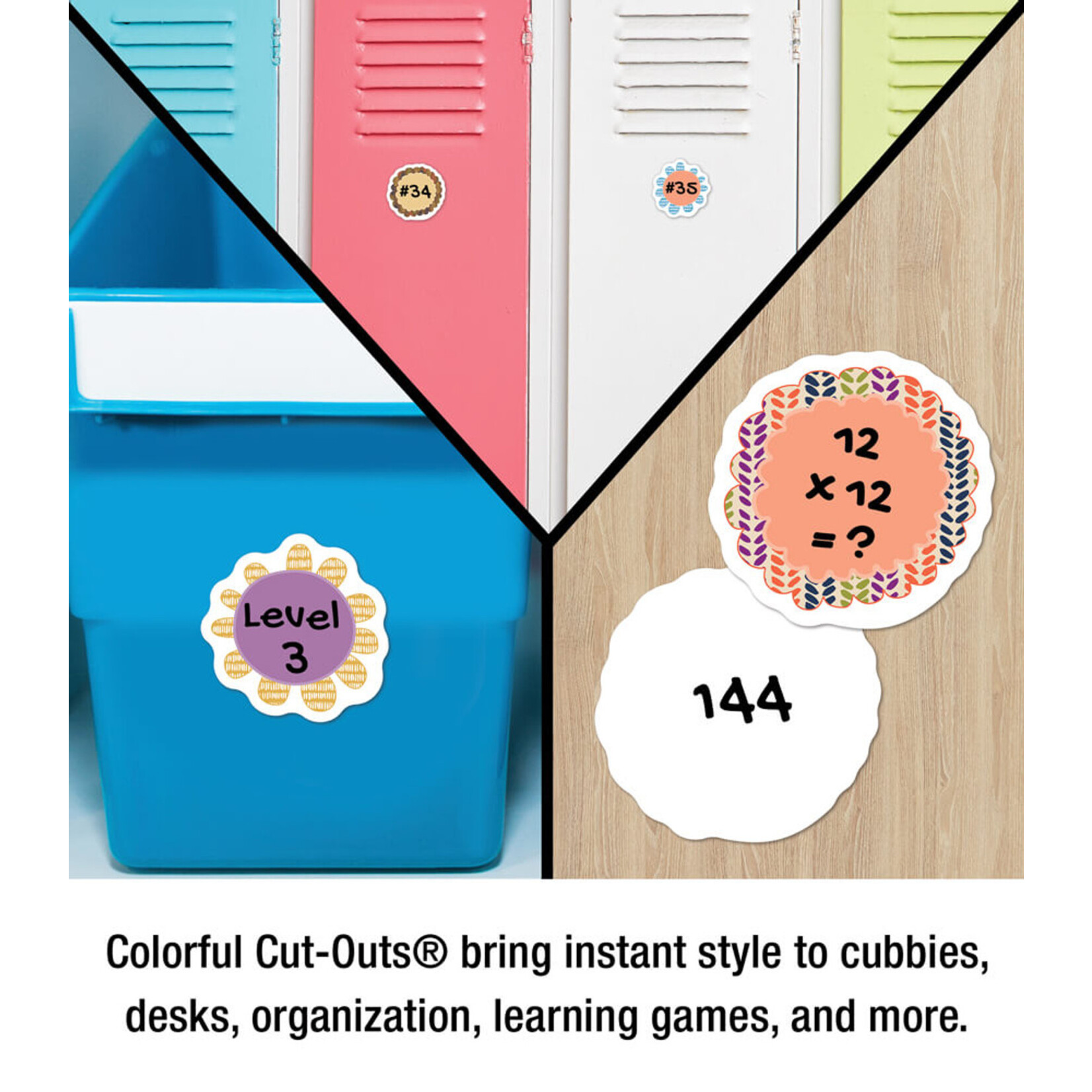 CARSON DELLOSA PUBLISHING CO You-Nique Flowers Mini Cut-Outs