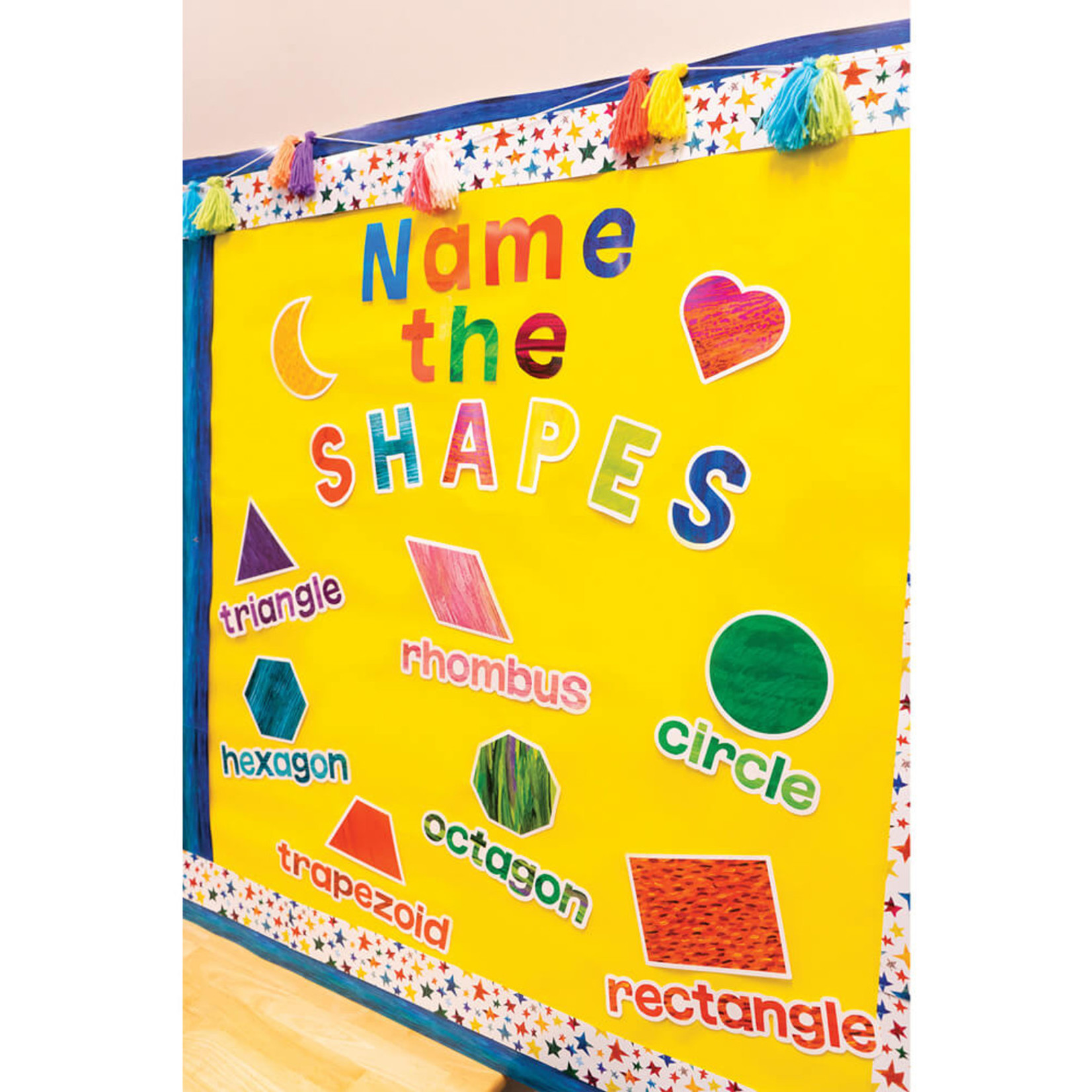 CARSON DELLOSA PUBLISHING CO The World of Eric Carle Sparkling Stars Straight Borders