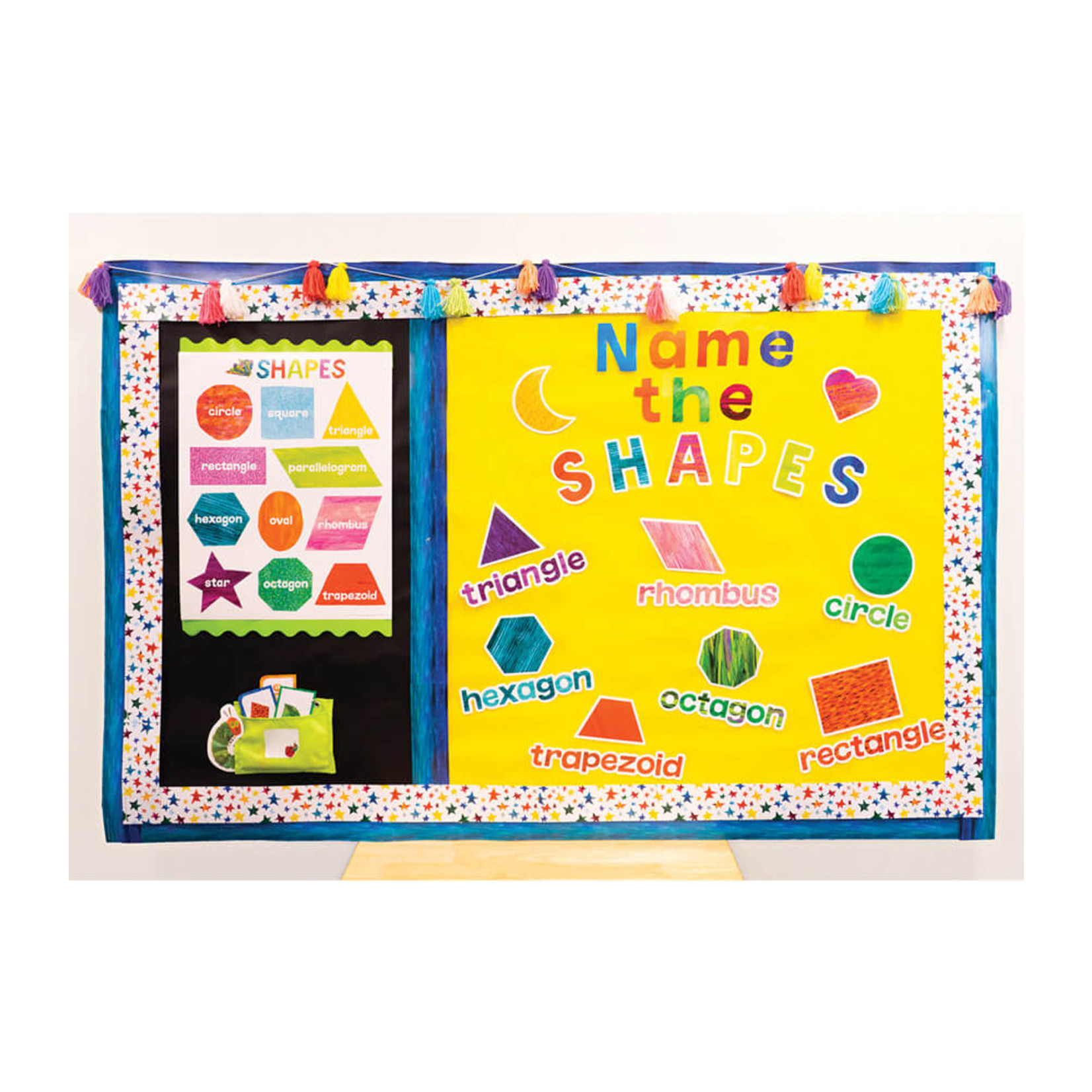 CARSON DELLOSA PUBLISHING CO The World of Eric Carle Sparkling Stars Straight Borders