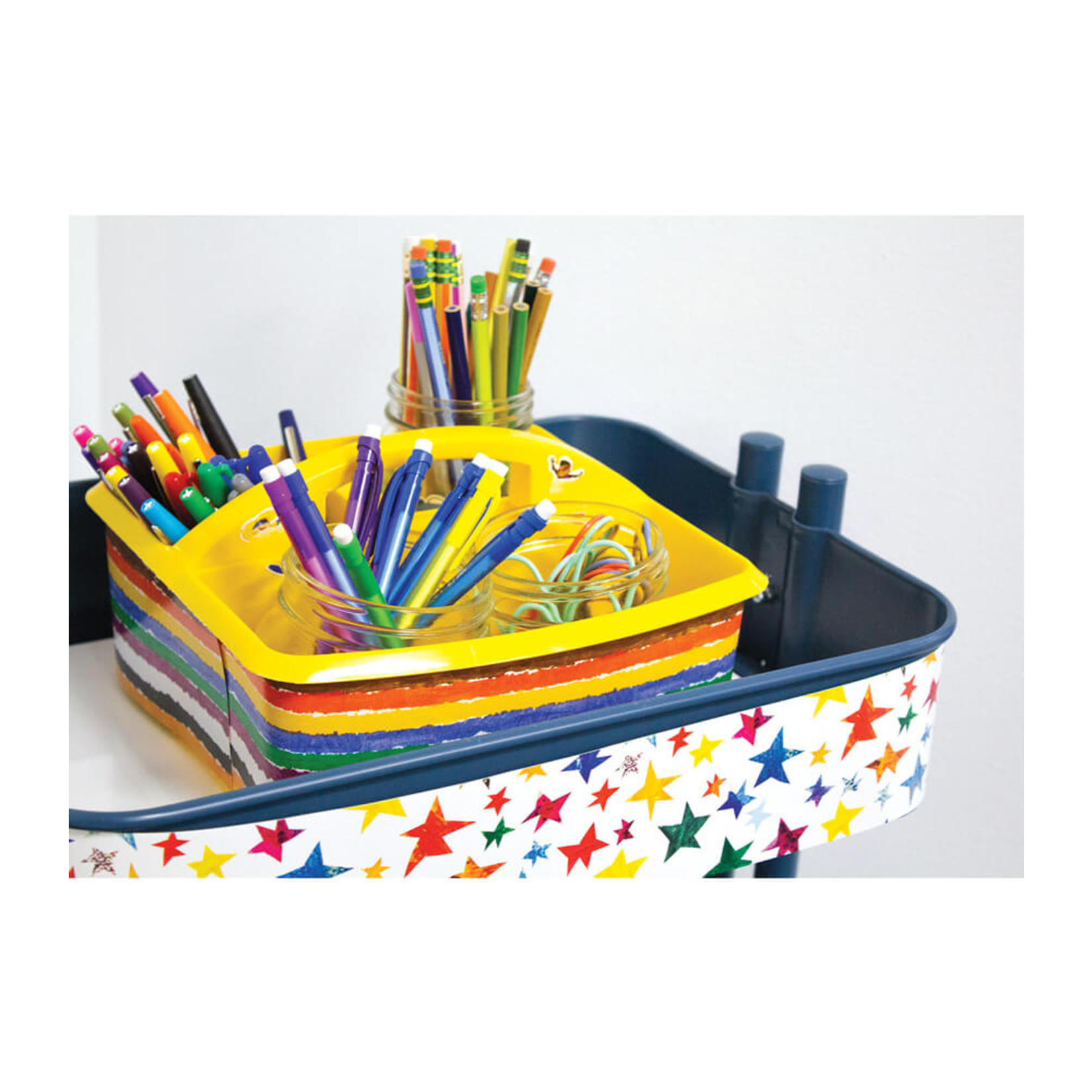 CARSON DELLOSA PUBLISHING CO The World of Eric Carle Sparkling Stars Straight Borders