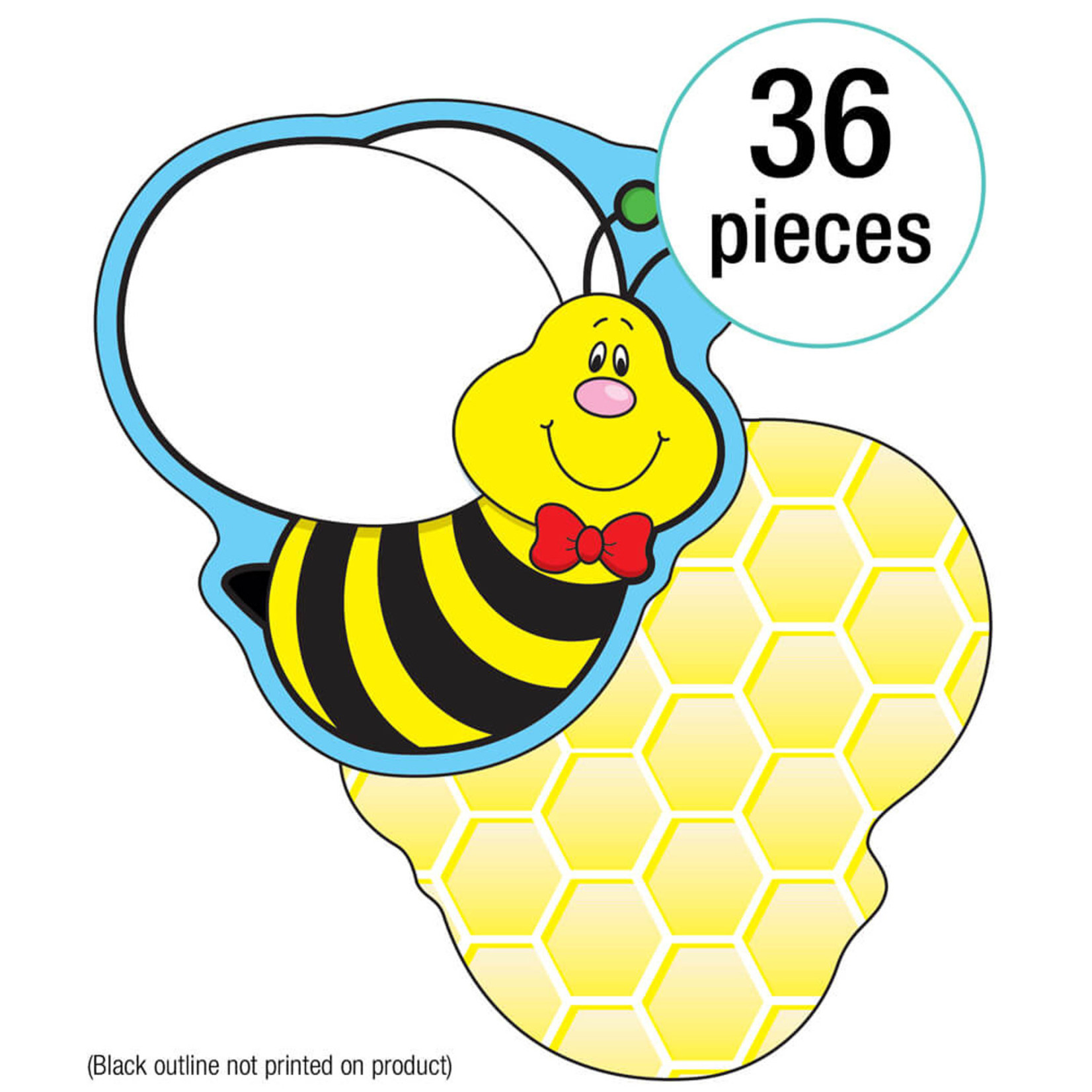 CARSON DELLOSA PUBLISHING CO Bees Classic Mini Cut-Outs