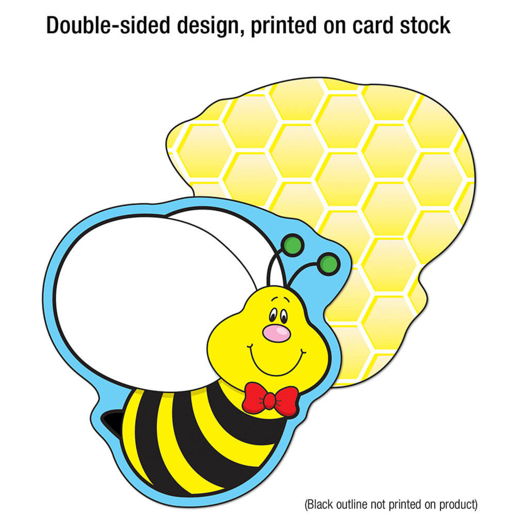 CARSON DELLOSA PUBLISHING CO Bees Classic Mini Cut-Outs