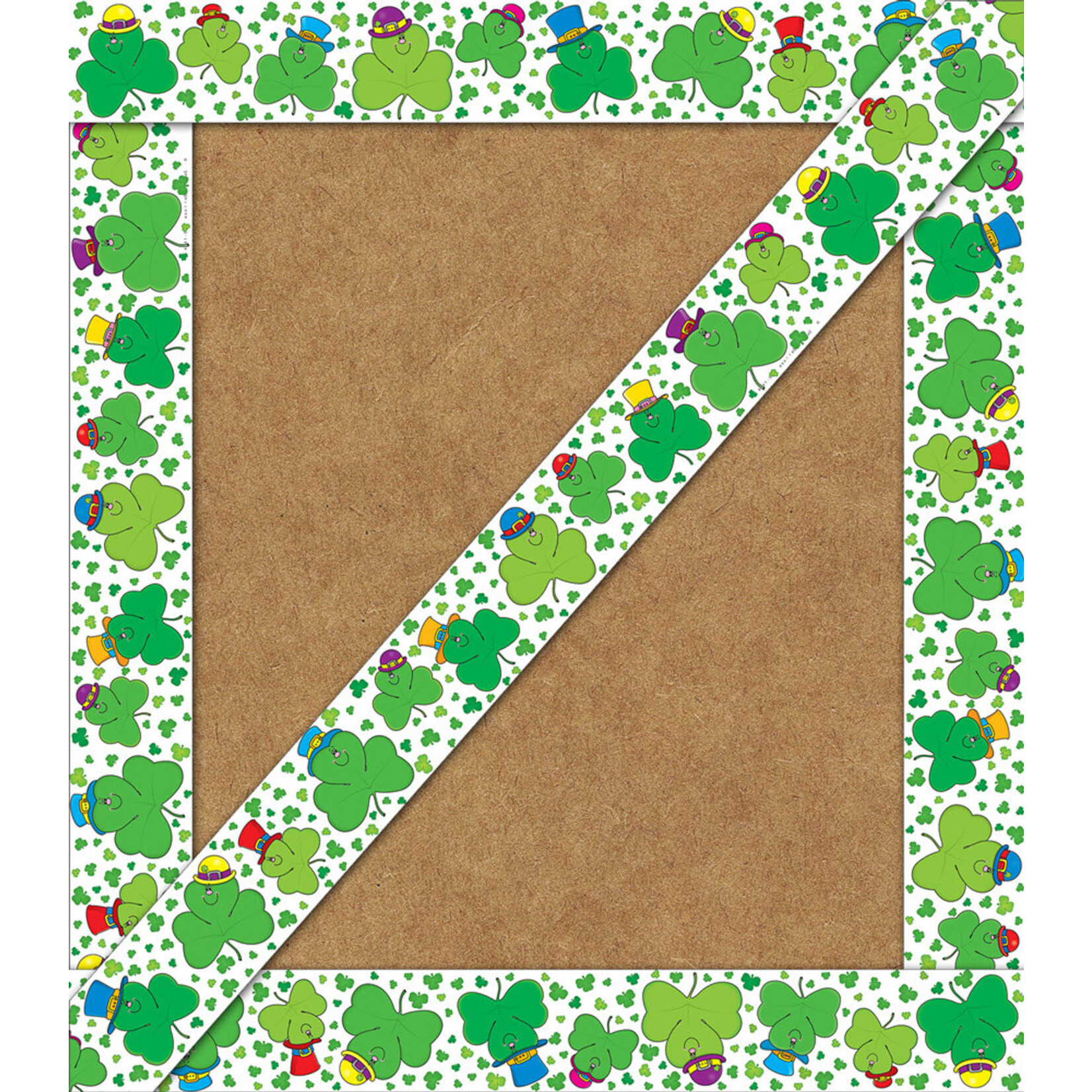 CARSON DELLOSA PUBLISHING CO Shamrocks Straight Borders