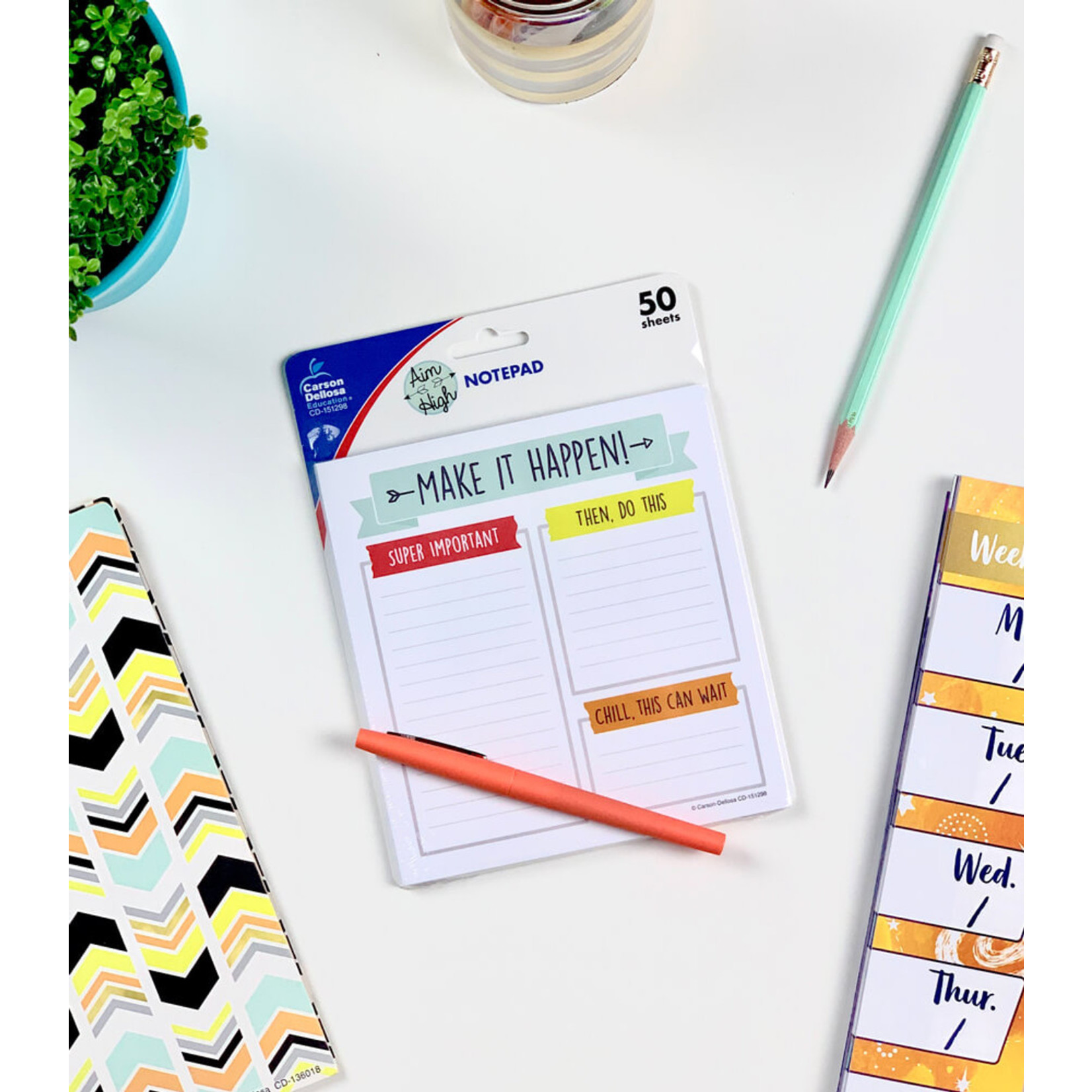 CARSON DELLOSA PUBLISHING CO Aim High Notepad