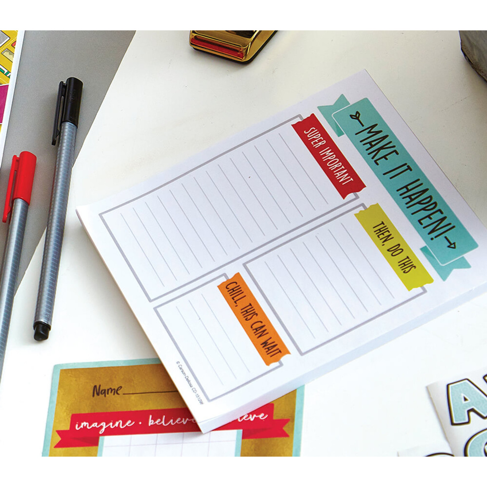 CARSON DELLOSA PUBLISHING CO Aim High Notepad