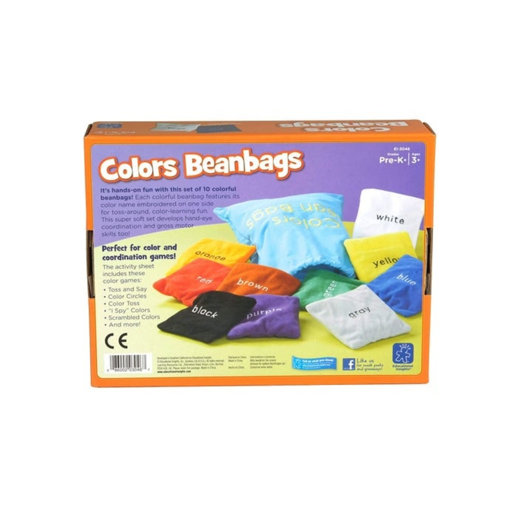 EDUCATIONAL INSIGHTS INC Colors Beanbags