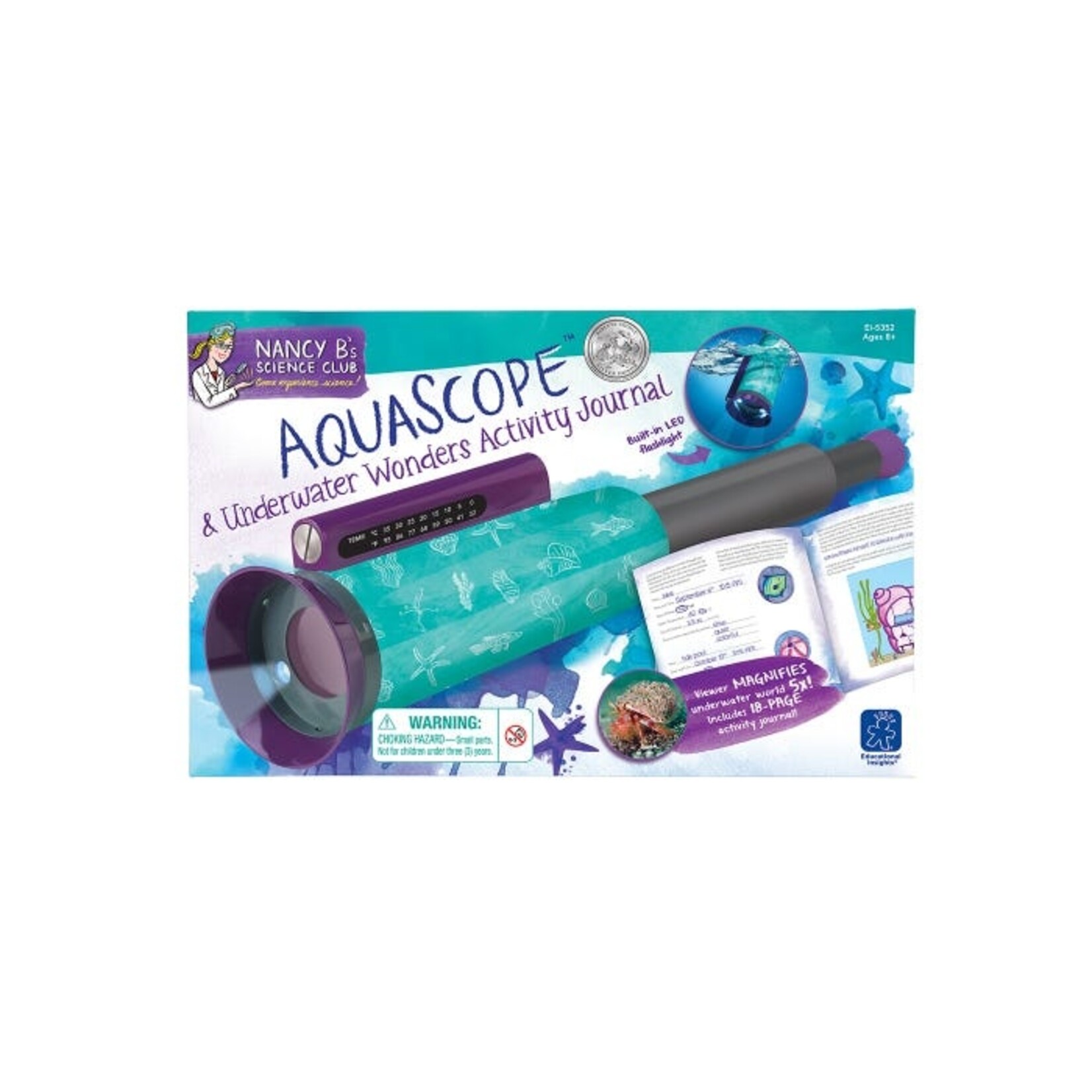 EDUCATIONAL INSIGHTS INC Nancy B’s Science Club® AquaScope™ and Underwater Wonders Activity Journal