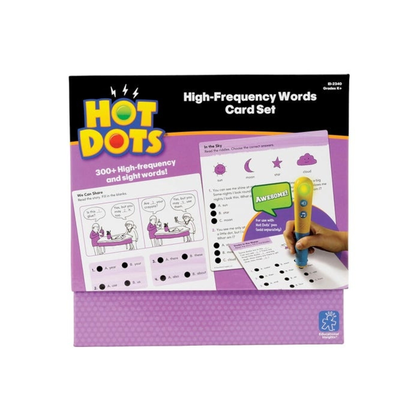 EDUCATIONAL INSIGHTS INC Hot Dots® High-Frequency Words Set