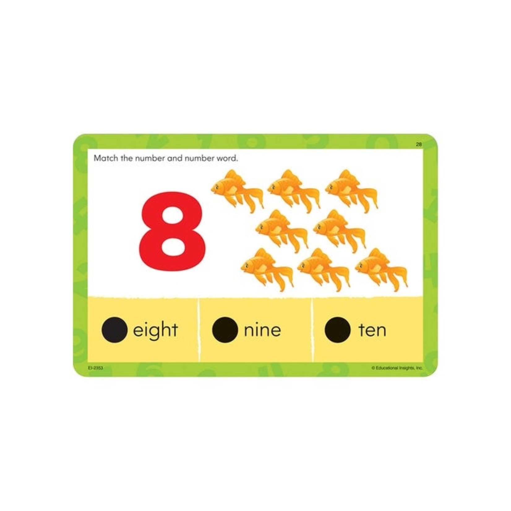 EDUCATIONAL INSIGHTS INC Hot Dots® Jr. Cards - Numbers & Counting