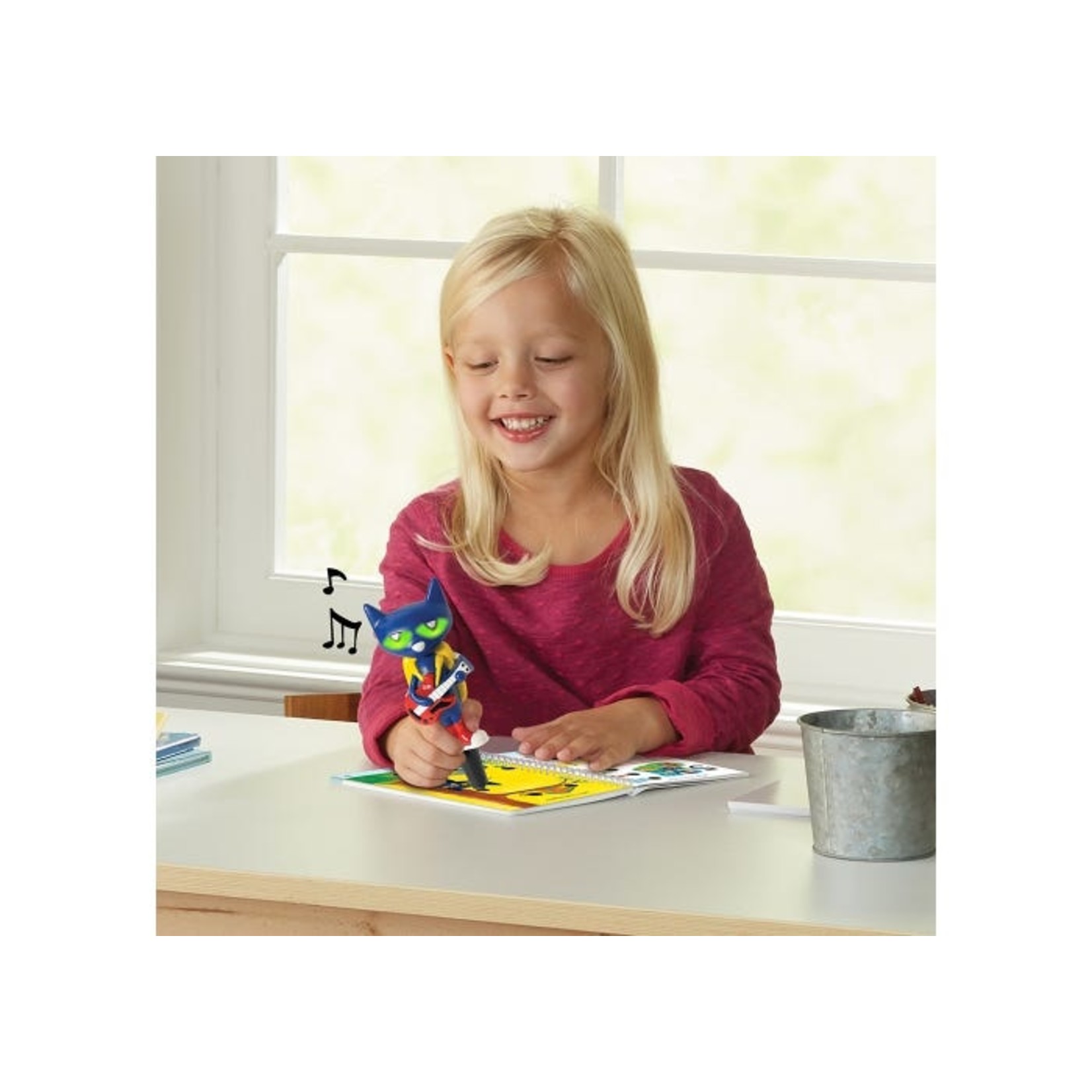 EDUCATIONAL INSIGHTS INC Hot Dots® Jr. Pete the Cat® I Love Kindergarten! Set with Pete the Cat®—Your Groovin', Schoolin', Friend Pen