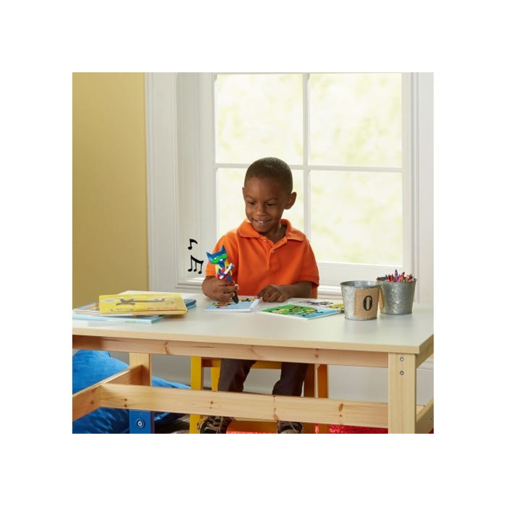 EDUCATIONAL INSIGHTS INC Hot Dots® Jr. Pete the Cat® I Love Kindergarten! Set with Pete the Cat®—Your Groovin', Schoolin', Friend Pen