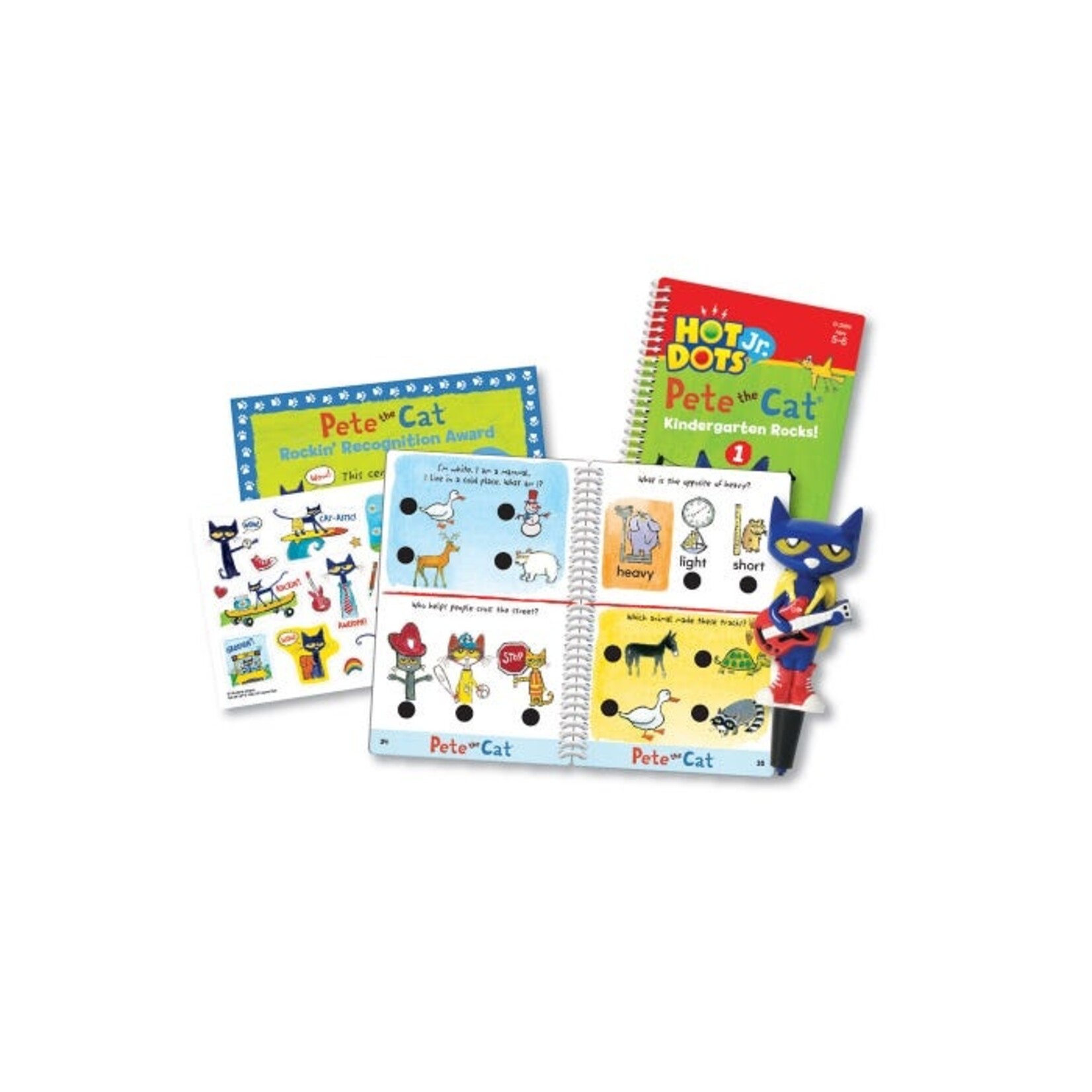 EDUCATIONAL INSIGHTS INC Hot Dots® Jr. Pete the Cat® Kindergarten Rocks