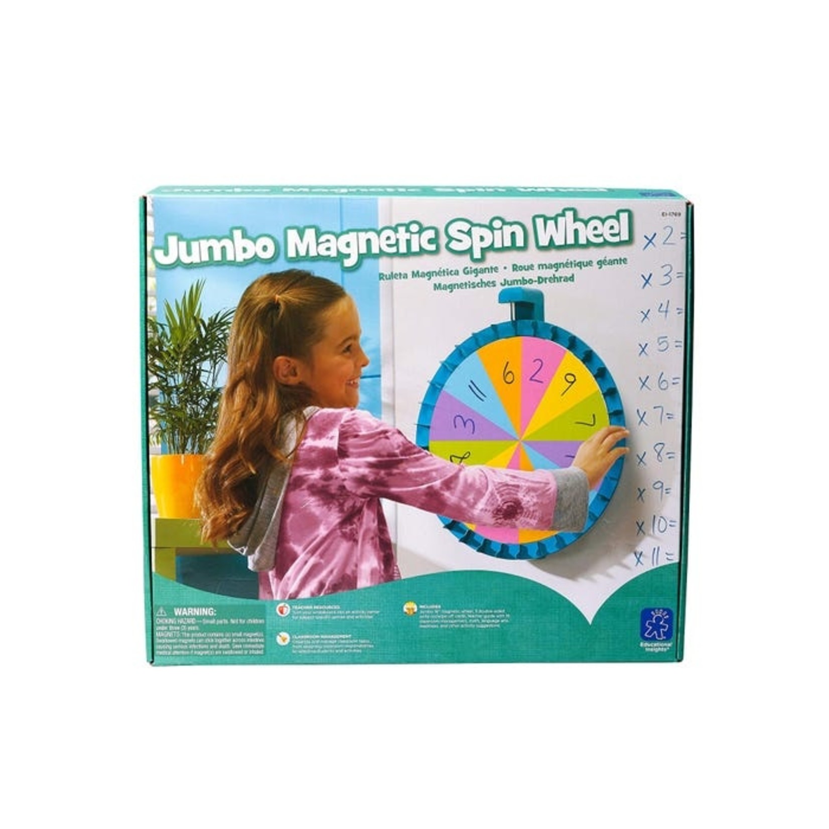 EDUCATIONAL INSIGHTS INC Jumbo Magnetic Spinner