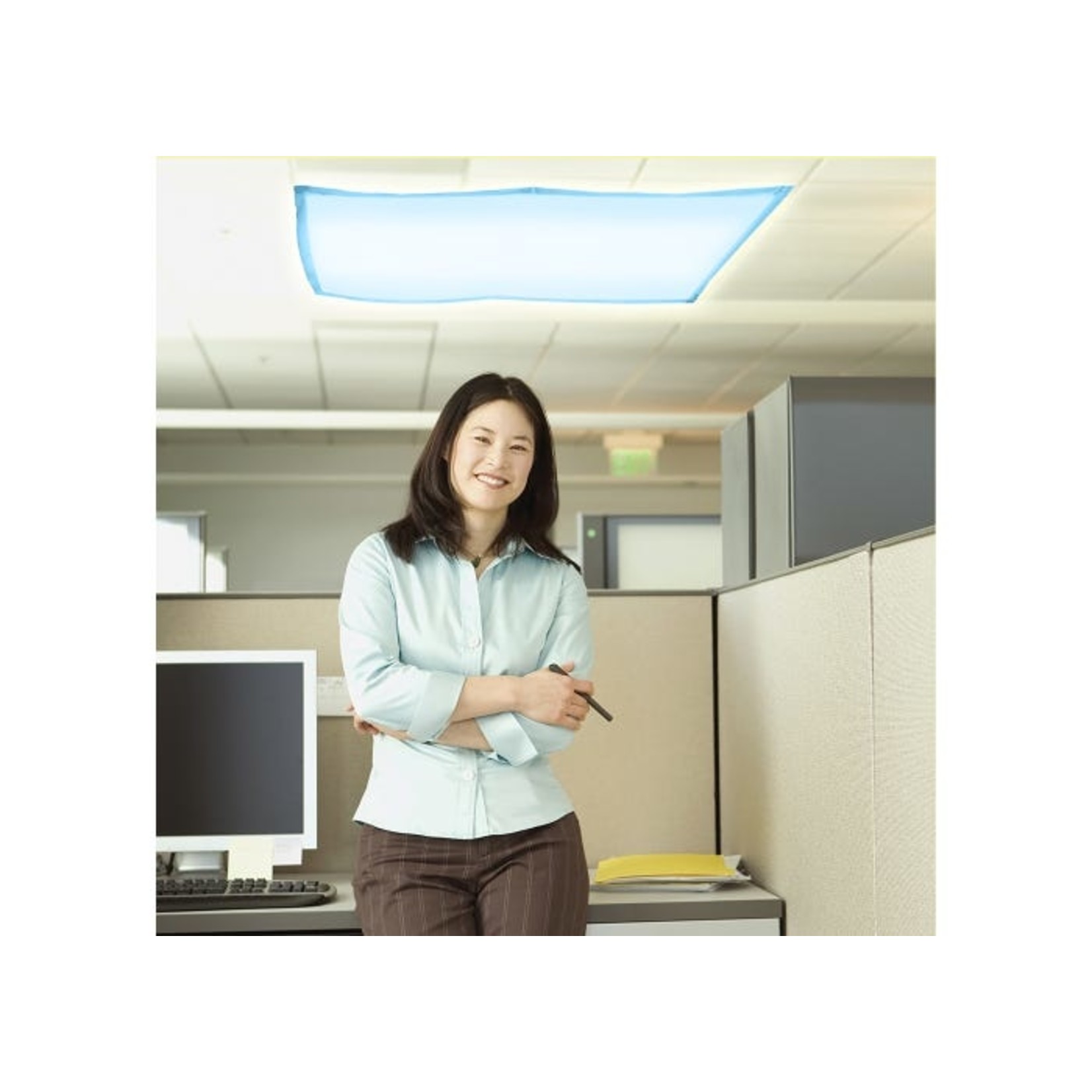 EDUCATIONAL INSIGHTS INC Fluorescent Light Filters (Tranquil Blue), Set of 4