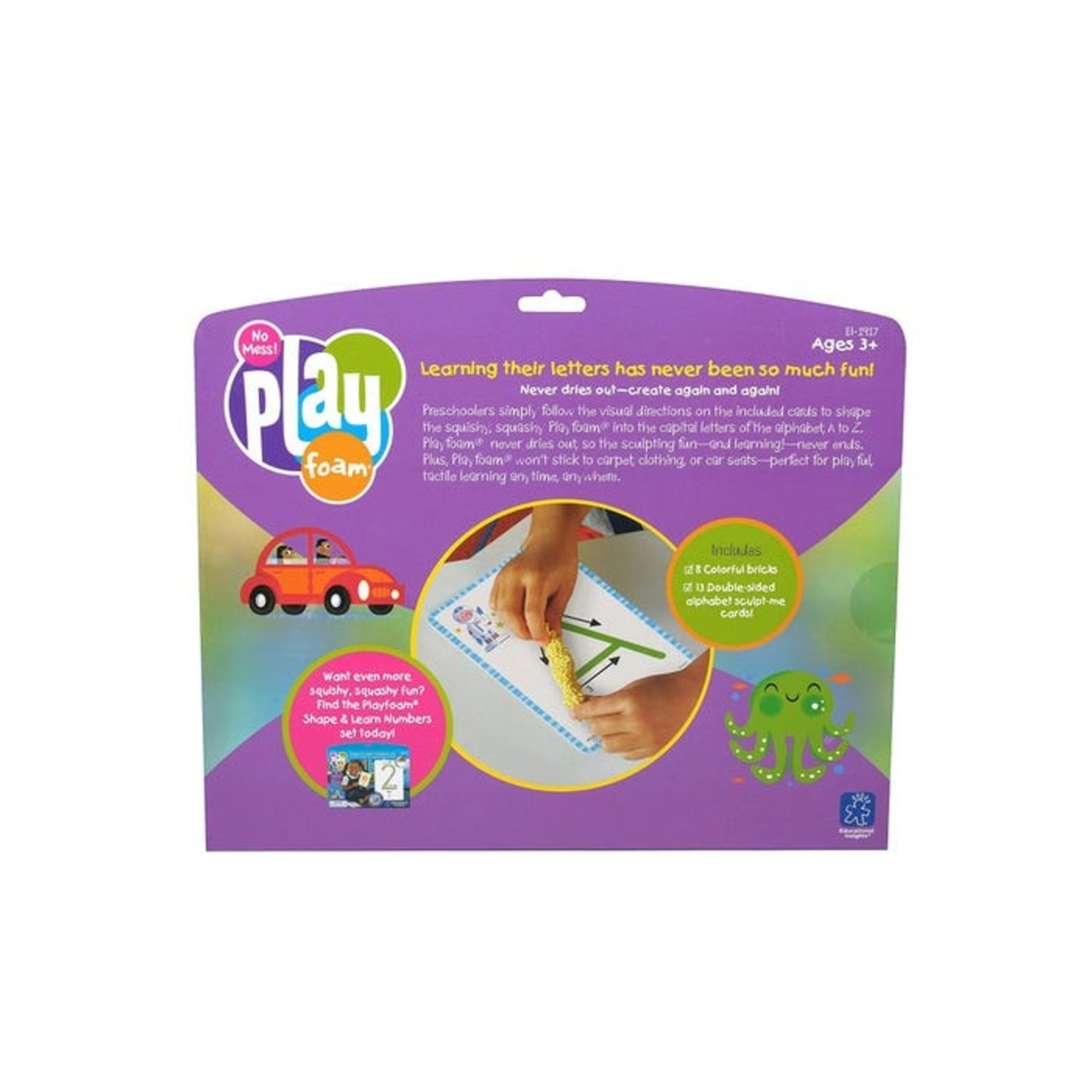 EDUCATIONAL INSIGHTS INC Playfoam® Shape & Learn Alphabet Set