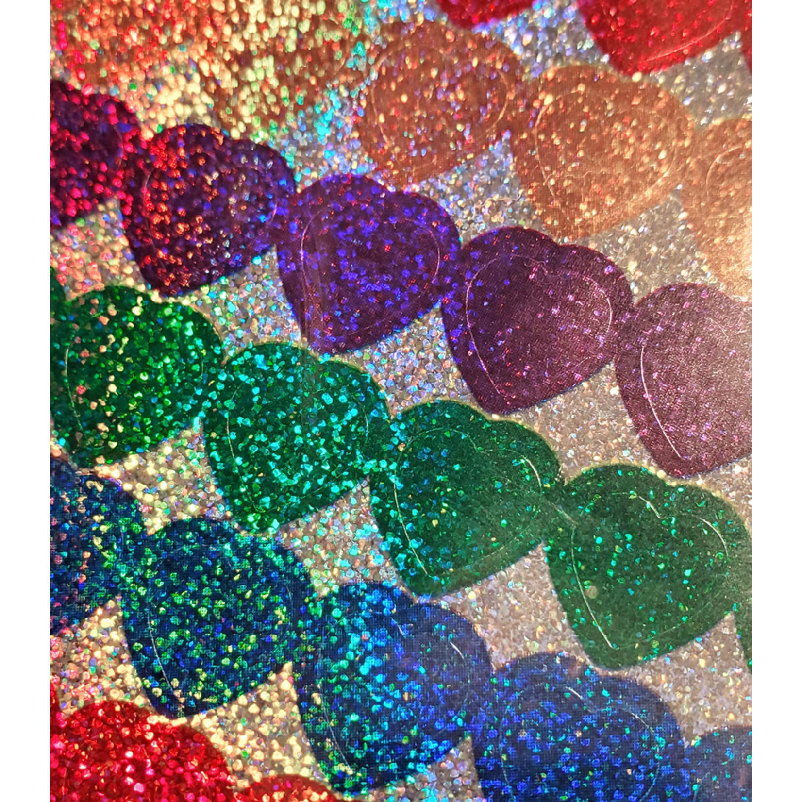 CARSON DELLOSA PUBLISHING CO Hearts, Multicolor Chart Seals