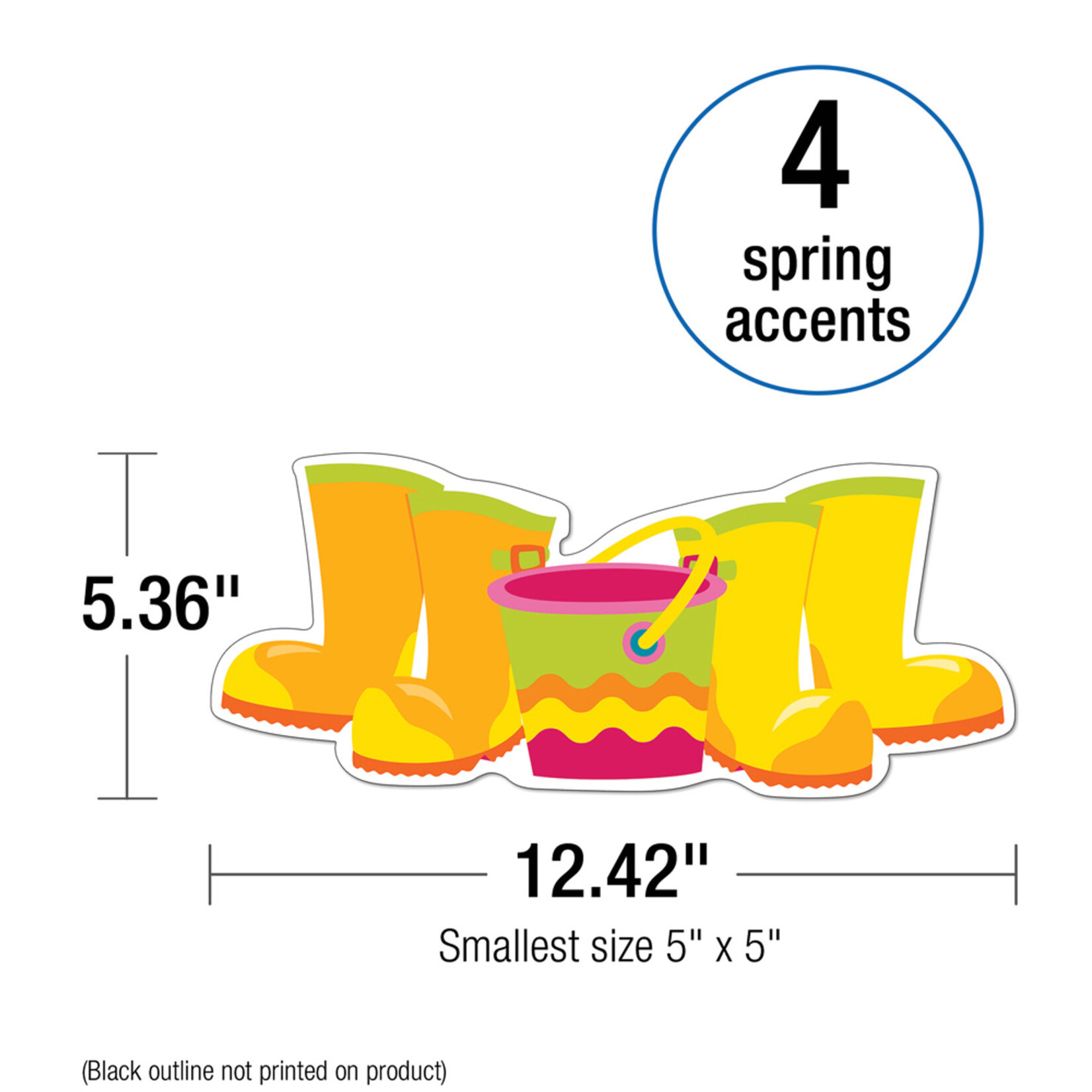 CARSON DELLOSA PUBLISHING CO Spring Mini Bulletin Board Set