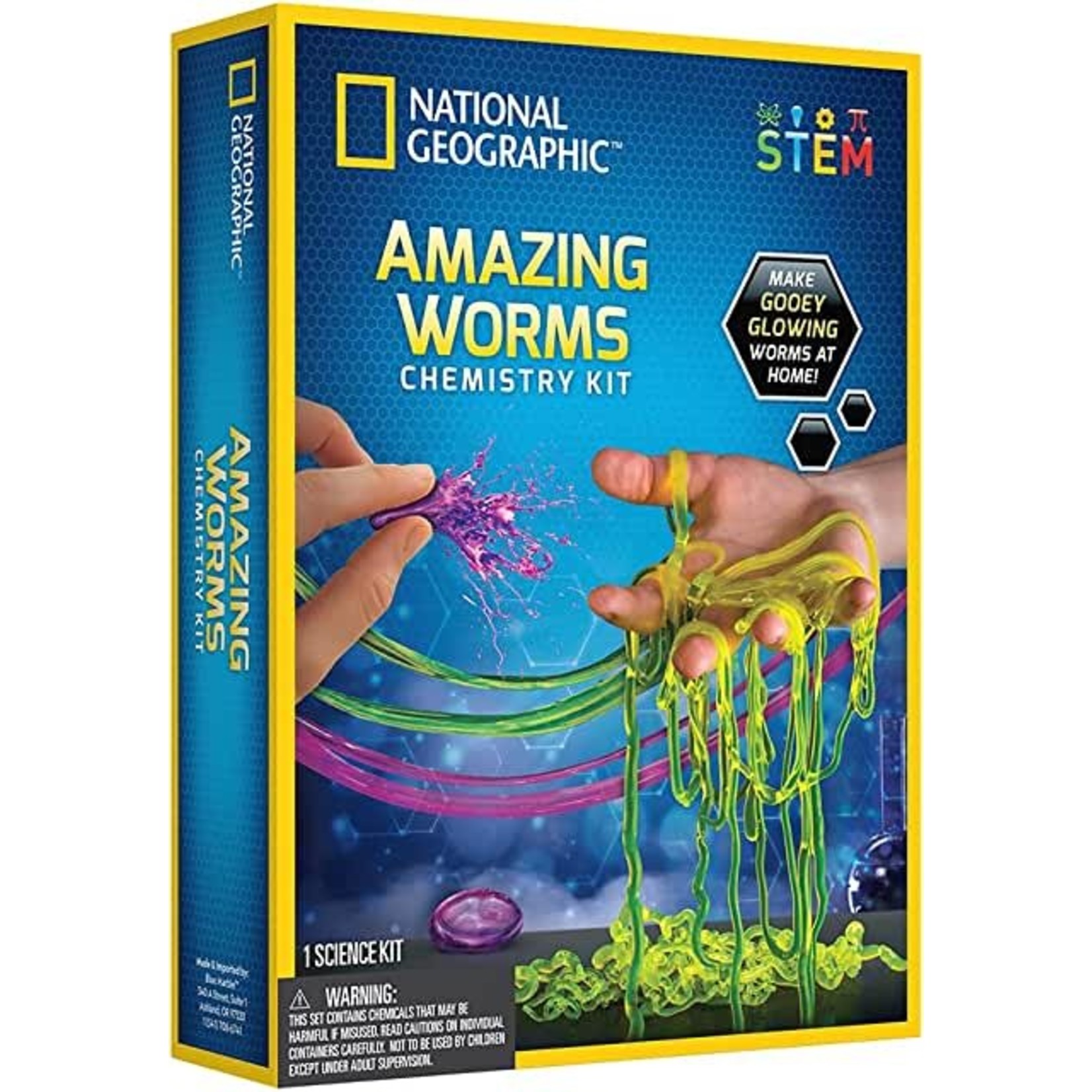 NATIONAL GEOGRAPHIC National Geographic – Amazing Worms Chemistry Kit