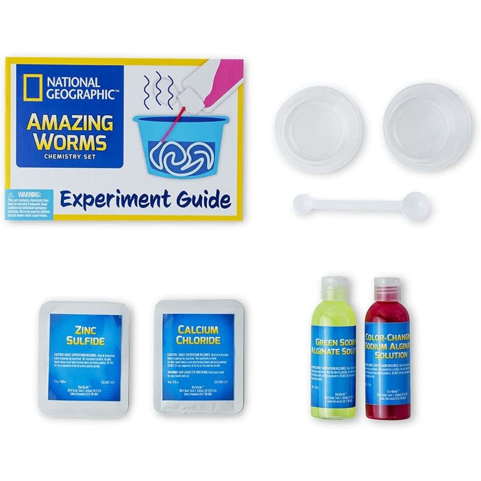 NATIONAL GEOGRAPHIC National Geographic – Amazing Worms Chemistry Kit