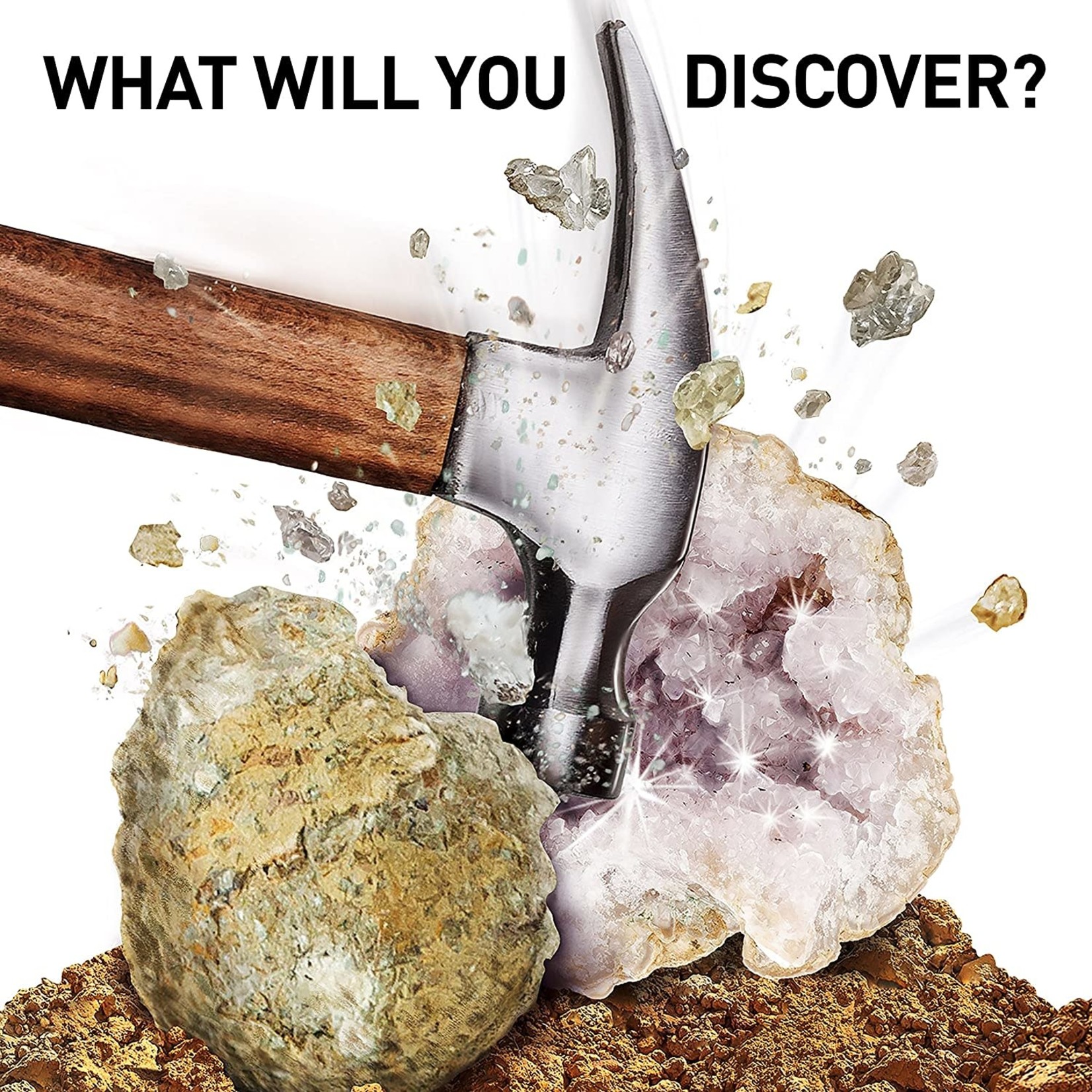 NATIONAL GEOGRAPHIC National Geographic Break Open 2 Geodes