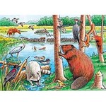 OUTSET MEDIA The Beaver Pond - Tray Puzzle