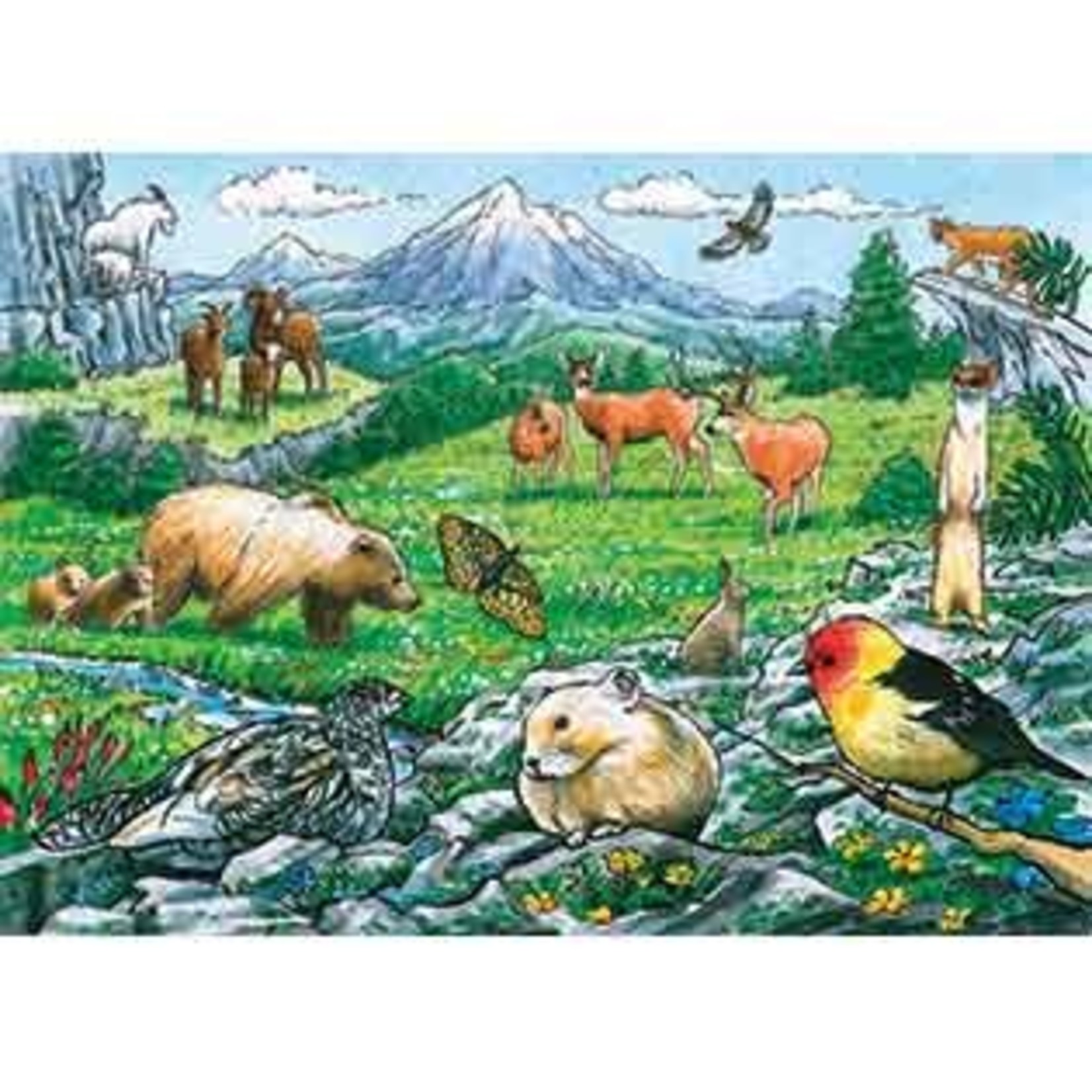 OUTSET MEDIA Rocky Mountain Wildlife - Tray Puzzle