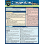 BAR CHARTS QuickStudy: Chicago Manual of Style Guidelines Laminated Study Guide