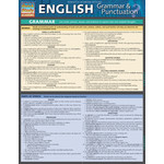 BAR CHARTS QuickStudy: English: Grammar & Punctuation Laminated Study Guide