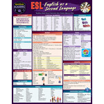 BAR CHARTS QuickStudy | ESL (English as a Second Language) Laminated Study Guide