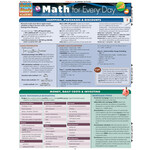BAR CHARTS QuickStudy: Math for Every Day Laminated Study Guide