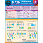 BAR CHARTS QuickStudy: Math Fundamentals 4 Laminated Study Guide