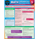 BAR CHARTS QuickStudy: Math Fundamentals 5: Word Problem Solving Laminated Study Guide