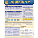 BAR CHARTS QuickStudy: Nursing 2 Laminated Study Guide