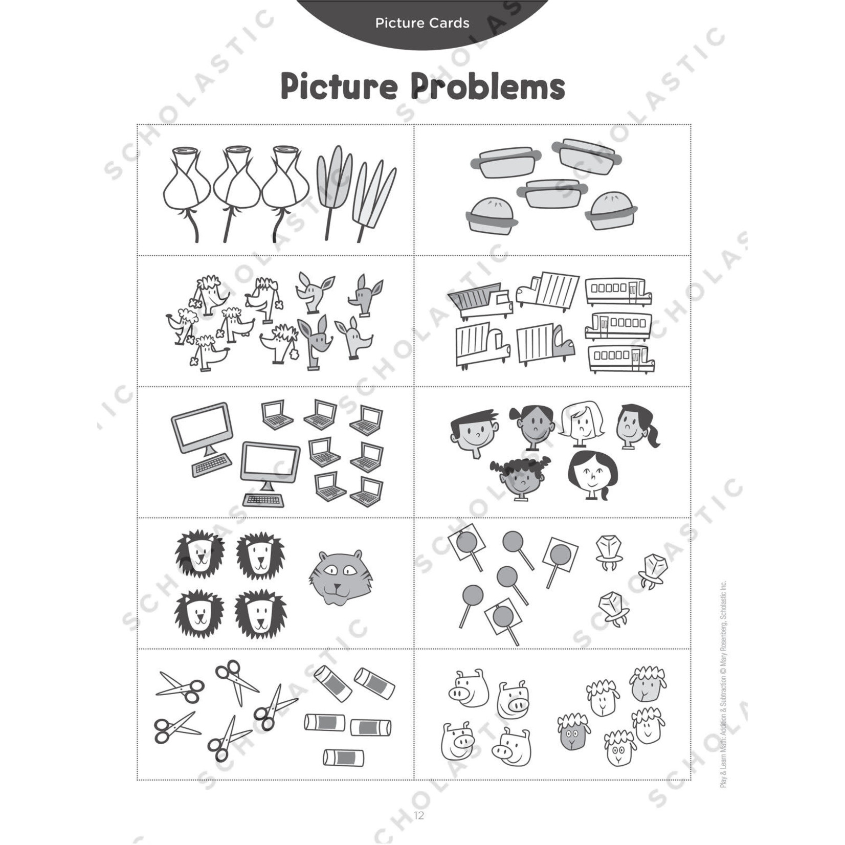 SCHOLASTIC TEACHING RESOURCES Play & Learn Math: Addition & Subtraction